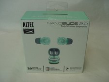 NEW SEALED - ALTEC LANSING NANOBUDS 2.0 BLUETOOTH EARBUDS