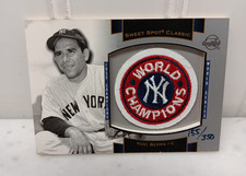 2003 Upper Deck Sweet Spot Classic - Souvenir Logo Patch Yogi Berra #P-YB2