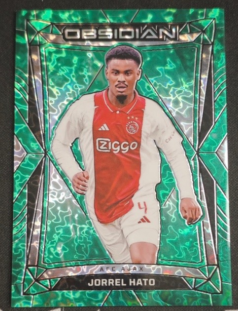 Jorrel Hato 2024-25 Panini Obsidian Electric Etch Imperial Jade 25/26 #33