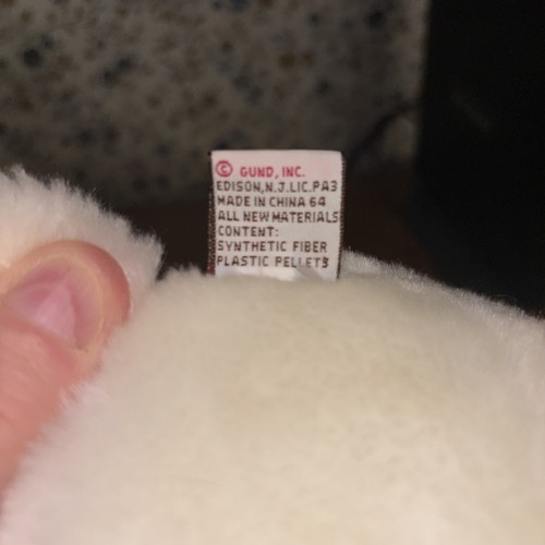 GUND 10" White Polar Bear Snuffles So Cute, Clean and Nice! - Picture 5 of 5