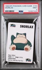 1998 KFC POKEMON CARD GAME #143 SNORLAX PSA 9
