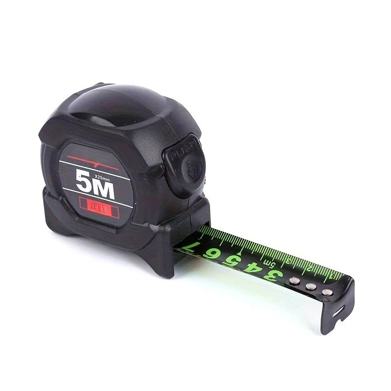 XB Sibyl High-Precision Self-Locking Fluorescent Steel Tape Measure - 5m & 10m L - Image 3 of 4