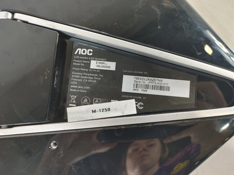 AOC 156LM00005 15.6 in Matte LCD Monitor Panel - Image 4 of 4