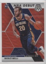 2019-20 Panini Mosaic NBA Debut Tmall Red Wave Prizm Nicolo Melli #279 0c6
