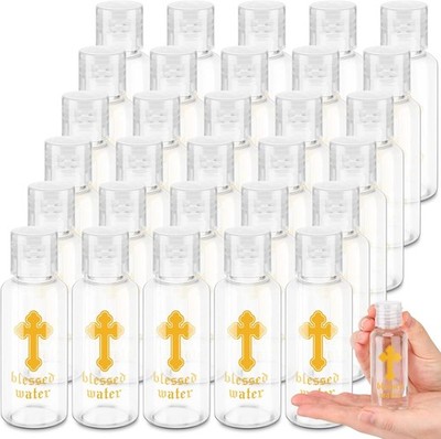 Chuangdi Holy Water Bottles Baptism Party Favor Transparent Holy Water Empty Con