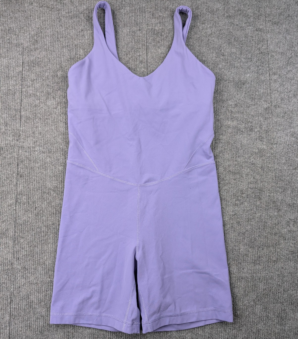Lululemon Romper Womens 8 Align Purple Jumpsuit Athleisure Yoga One Piece
