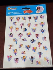 Sandylion foldover 75 glitter stickers 2005 Tiny Fairies NIP 2 sides
