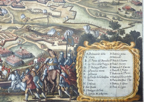 MILITARIA 30JÄHRIGER KRIEG GEFECHT BELAGERUNG PRIORATO REGENSBURG RATISBONA 1670 - Picture 2 of 4