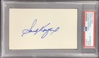 Sandy Koufax Signed Index Card Baseball Dodgers Autograph HOF CY WSC PSA/DNA 1
