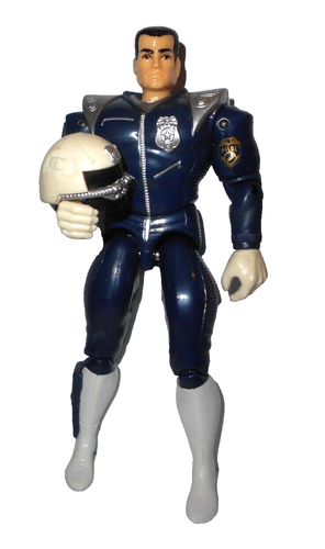 C.O.P.S n Crooks 1988 Bullseye 100% Completo Hasbro Policías De Colección Piloto de Helicóptero - Imagen 4 de 4