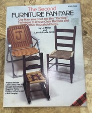 1983 Second Furniture Fan-Fare Using Macrame Cording For Lawn Chairs More Book