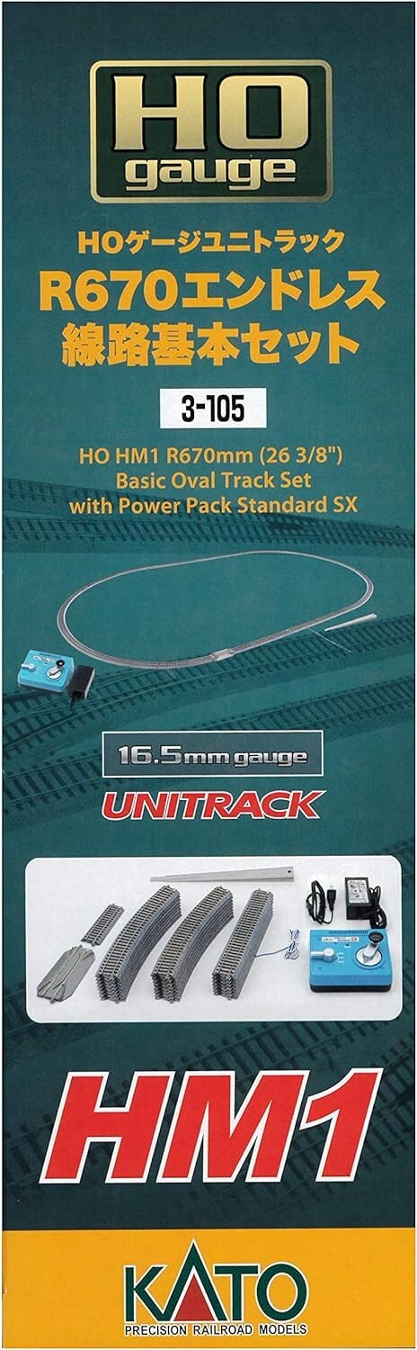 KATO HOゲージ R670エンドレス 線路基本セット KATO HOゲージ R670