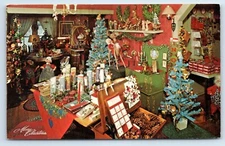Christmas Carol Store in Weirs Beach New Hampshire Postcard