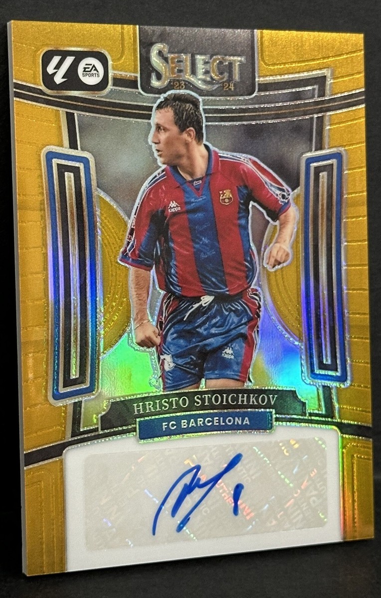 2023-24 Panini Select La Liga Barcelona Legend Hristo Stoichkov