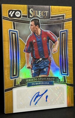 2023-24 Panini Select La Liga Barcelona Legend Hristo Stoichkov