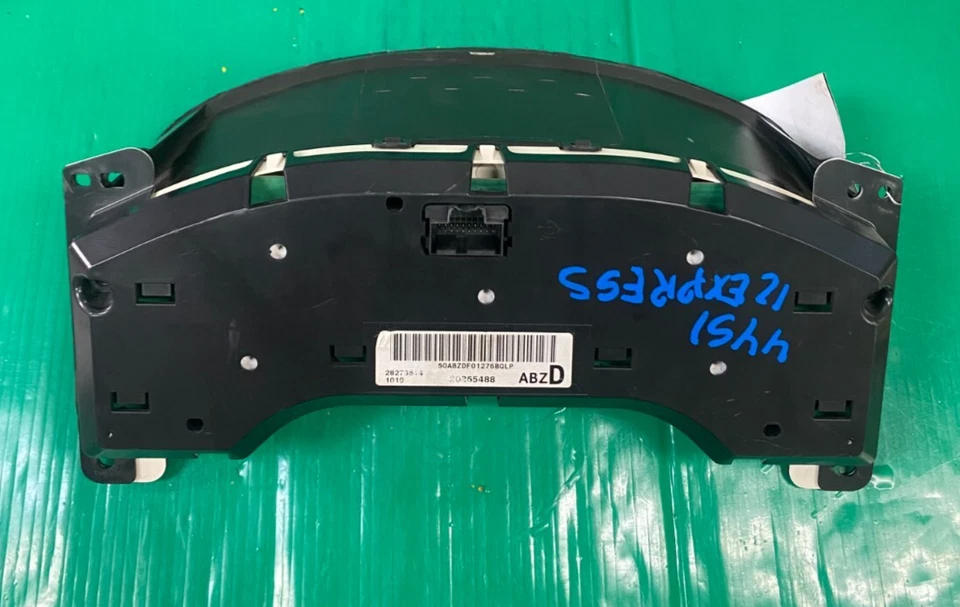 2012 雪佛兰 Express 2500 速度表仪表组 69K 英里 20865488 — 第 4/4 张图片