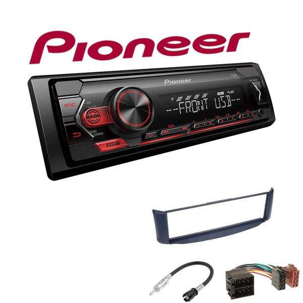 Pioneer Autoradio USB AUX Android FüR Smart Fortwo Cabrio Coupe 1998-2007 Grau-image