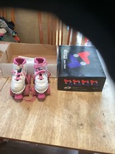 Chicago Girls Sidewalk Roller Skates - White/Pink Size Child J13