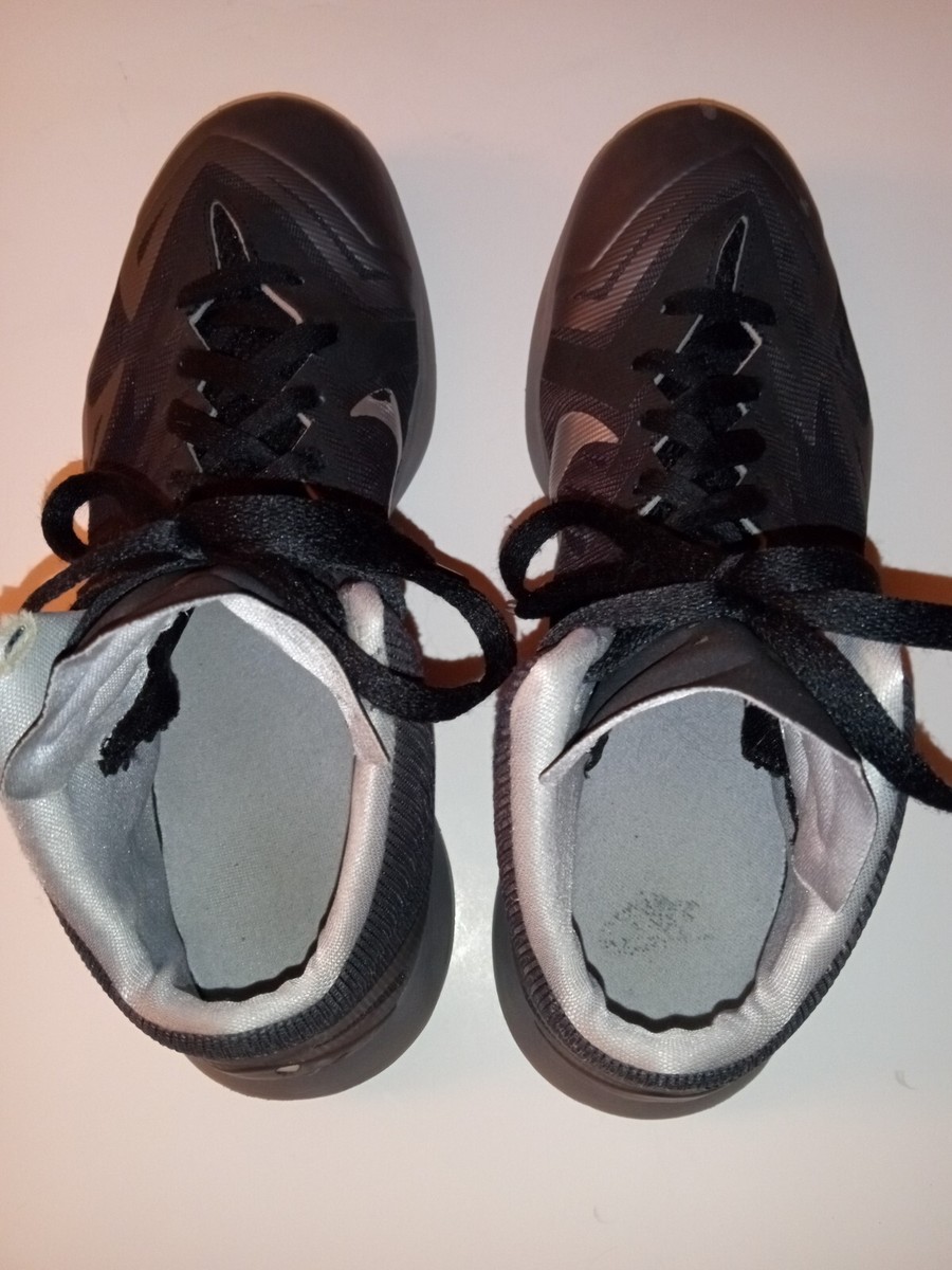 Size 9.5 - Nike Lunar Hyperquickness Black Metallic Silver  display picture 1