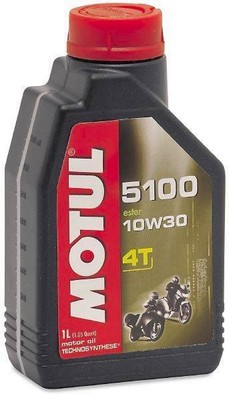 Motul 5100 4T Synthetic Ester Blend Motor Oil - 10W30 - 1L. - 104062