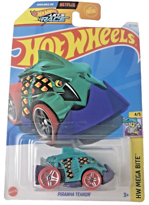 Hot Wheels Let's Race 87/250 Piranha Terror HW Mega Bite 4/5