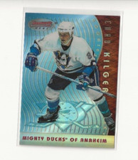 1995-96 Bowman Bowman's Best Refractor #BB25 Chad Kilger Anaheim Mighty Ducks