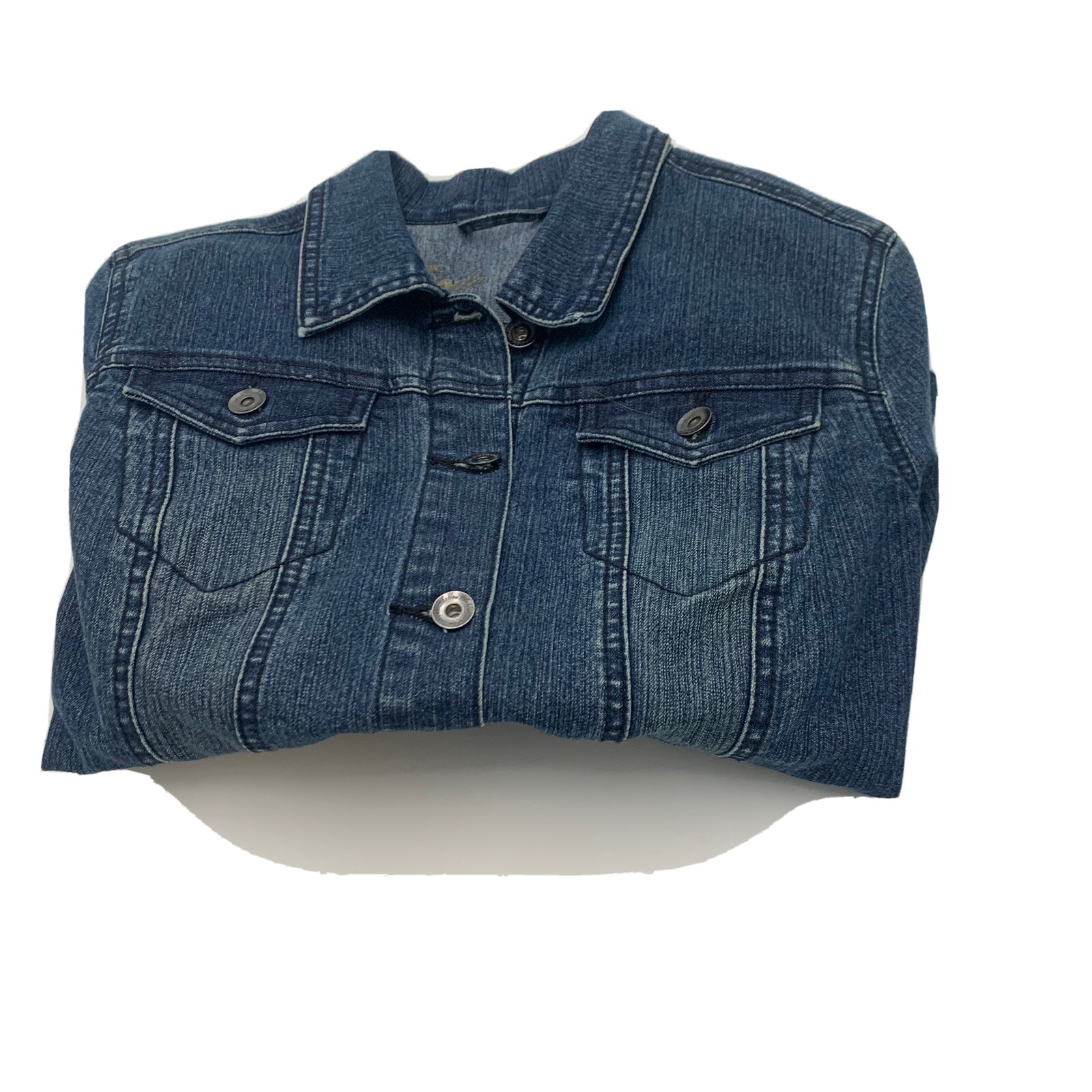 Code Bleu Womens Jean Jacket Size Small Cotton Bl… - image 1