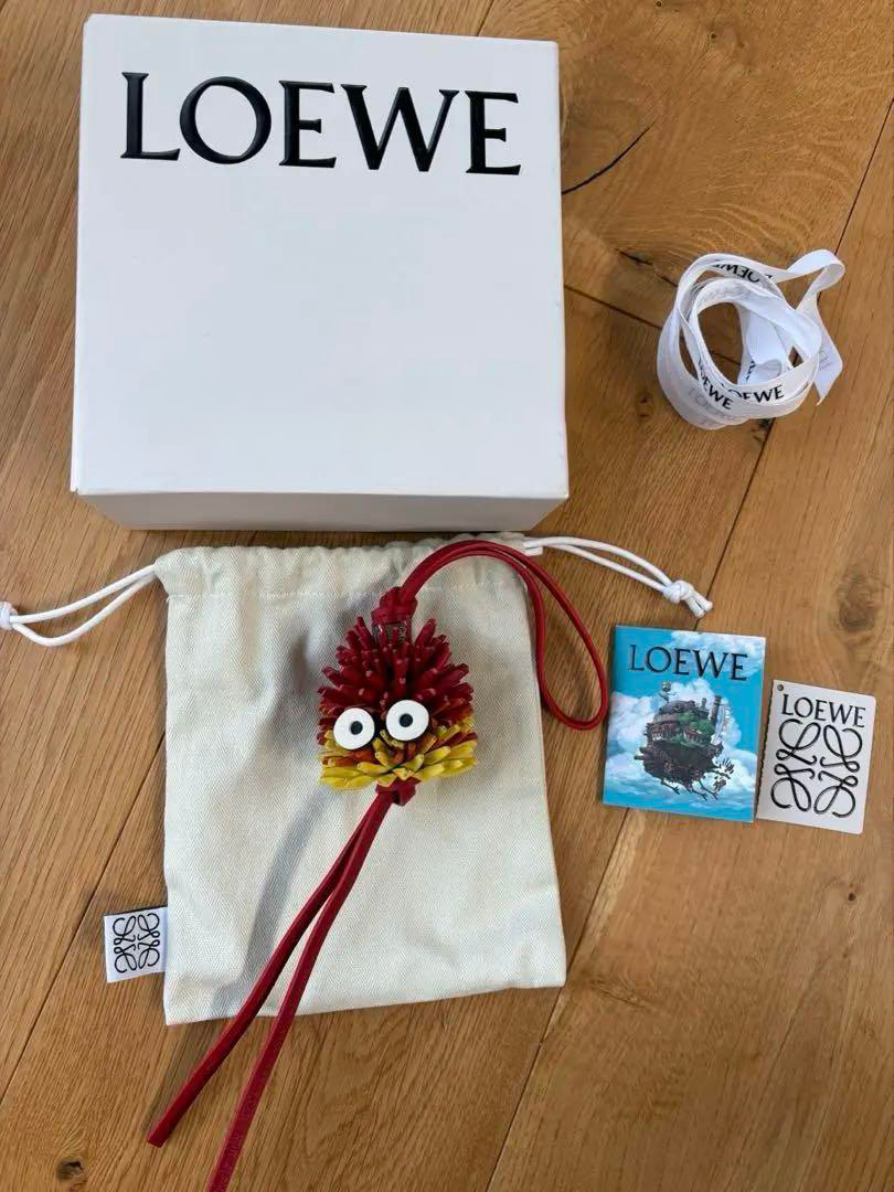 LOEWE 「CALCIFER LEATHER CHARM」　ハウルの動く城 LOEWE x Ghibli Calcifer Charm – Howl's Moving Castle with