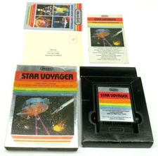 Star Voyager (Atari 2600, 1982) By Imagic (Box, Cartridge & Manual) NTSC