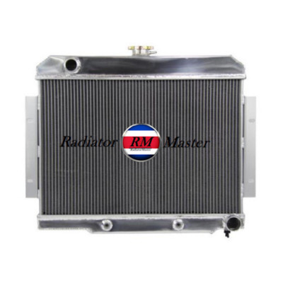 RADIATOR FOR 1972-1986 Jeep CJ Series CJ5 CJ7 Chevy V8 CONVERSION FANS 3ROW