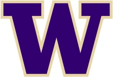 Washington Huskies Logo - Die Cut Laminated Vinyl Sticker/Decal