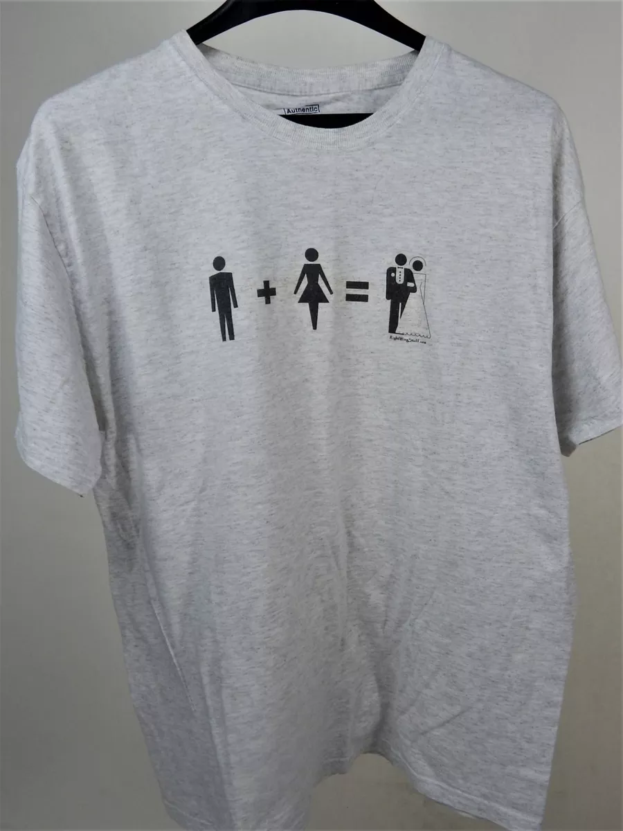 Right wing Stuff T Shirt Man Women Marriage Size Large eBay
