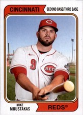 2020 Topps Archives MIKE MOUSTAKAS 1974 Style Base Card Reds #115