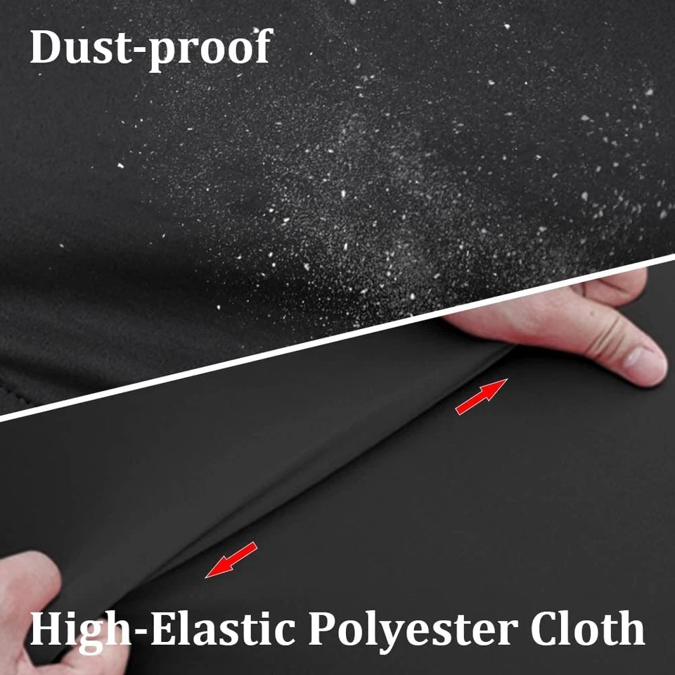 For Chevy Corvette C3 1968-1982 Satin Stretch Car Cover Indoor Dustproof Scratch - Image 4 of 4