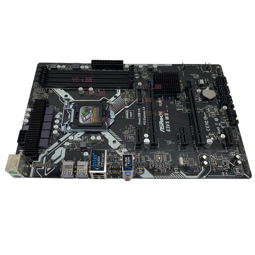 Carte mère ASRock LGA1151 E3V5 WS Intel C232 DDR4 pour 6/7ème Intel Core i7/i5/i3 - Photo 4/6