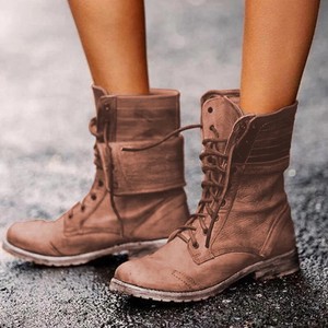 ladies flat boots size 6