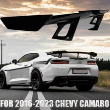 GLOSS BLACK TRUNK SPOILER WING FOR 2016-2023 CHEVY CAMARO ZL1 1LE STYLE LT RS SS