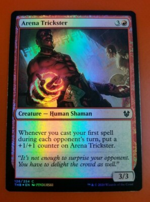 1x Arena Trickster | FOIL | Theros Beyond Death | MTG Magic Cards