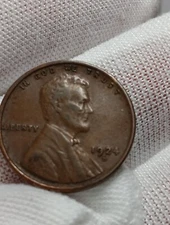 👉1924-D /S   ERROR  Lincoln Wheat Xf /Au Choice  D/41 