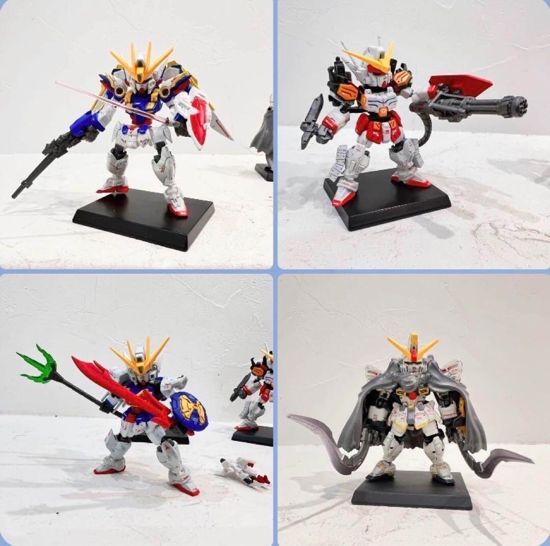 Gundam Converge フィギュア セット GUNDAM CONVERGE W Heavy Arms Wing Sandrock Shenlong EW