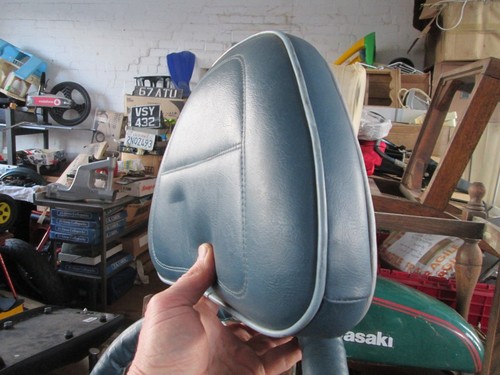 HONDA GOLDWING POGGIASCHIENA / POGGIAPIONI / SUPPORTO MARKLAND IND MADE IN USA BLU - Foto 10 di 11
