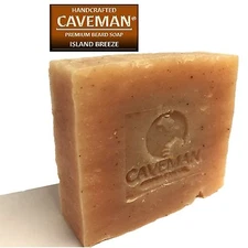 Original Handcrafted Beard and Body Soap by Caveman® (Island Breeze)