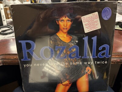 Rozalla You Never Love The Same Way Twice 12'' 1995 EPIC 77917 SEALED