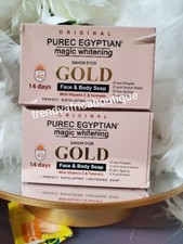 X 2 Soap. Original Purec Egyptian gold face & body soap with vitamin C & tumeric