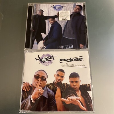 Next - Too Close UK Import Single & Rated Next 2 CD LOT VG+