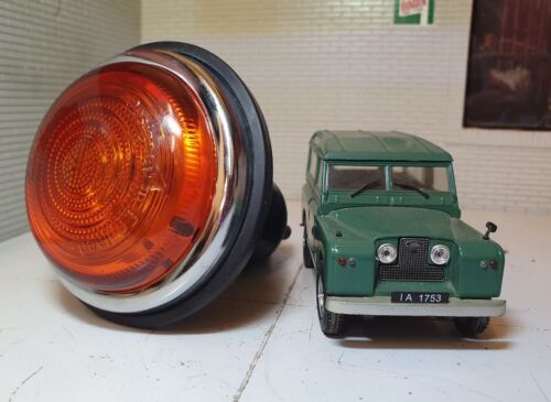 Land Rover Series 1 2 2a Lucas L488 Front Rear Indicator Light Glass Lens Unit - Picture 1 of 6