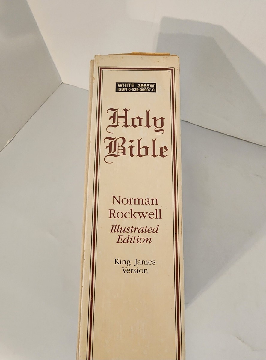 専用ページ(#529) Vintage 1979 Norman Rockwall Illustrated Bible. KJV | eBay