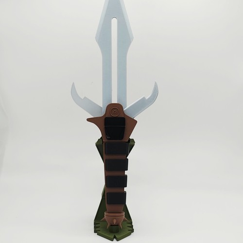 Replica coltello Star Trek Klingon D'k Tahg - pezzo da esposizione oggetto di scena cosplay stampato in 3D - Foto 9 di 10