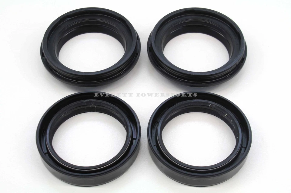 Front Fork Seal Dust Cover Set Kit Many Bikes Genuine Honda (See Notes) Z132 - Image 2 of 3