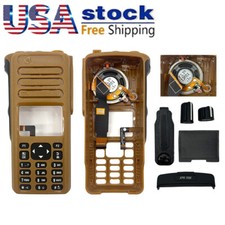 Brown Front Housing Cover Case Refurbish for XPR7550 Two Way Radio W/ Speaker
